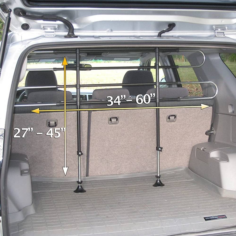 Dog Car Barrier | Dog Divider Gate For Car | Car Pet Partition dimensions and specifications