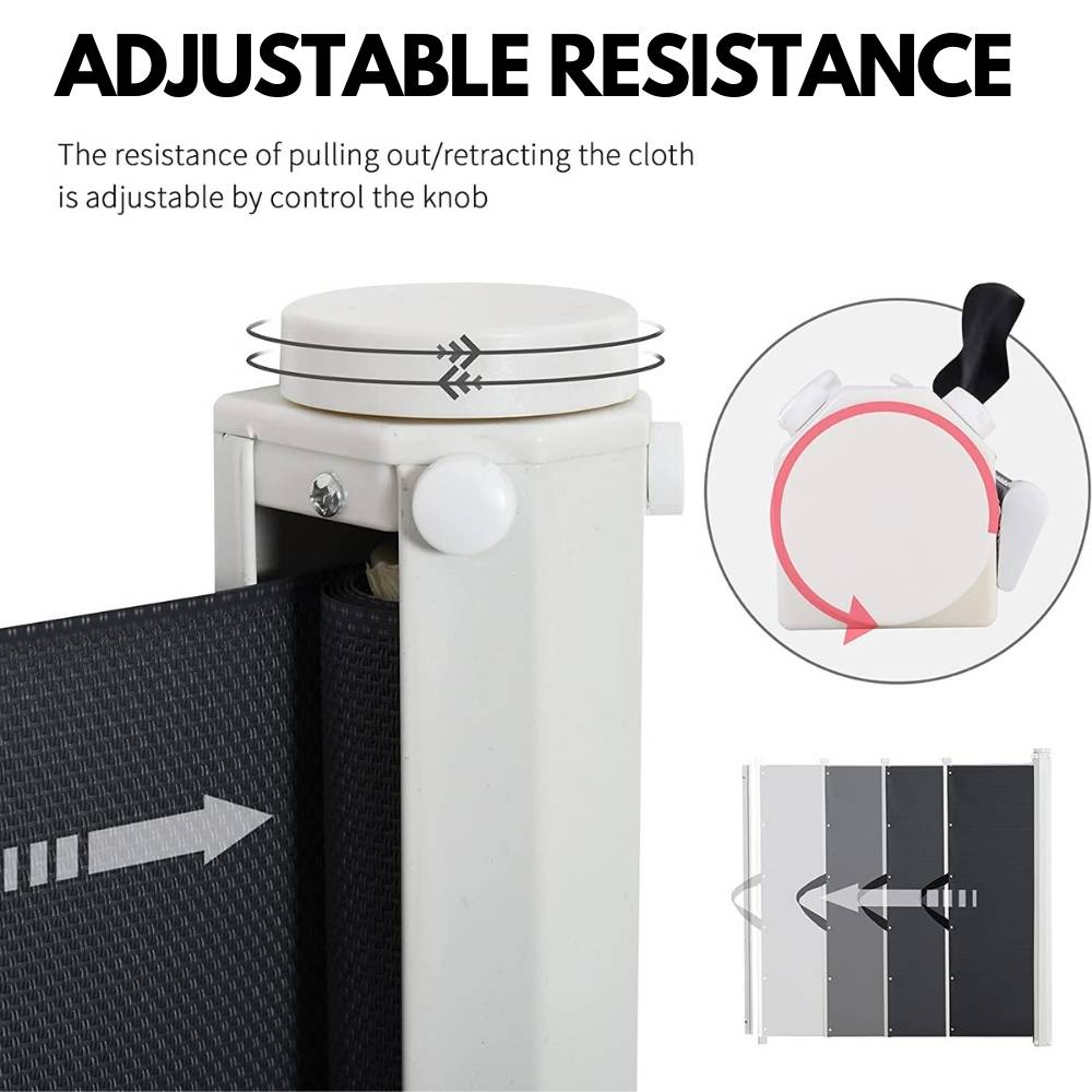 Retractable Dog Gate | Pet Barrier For Home | Retractable Pet Barrier: image 5