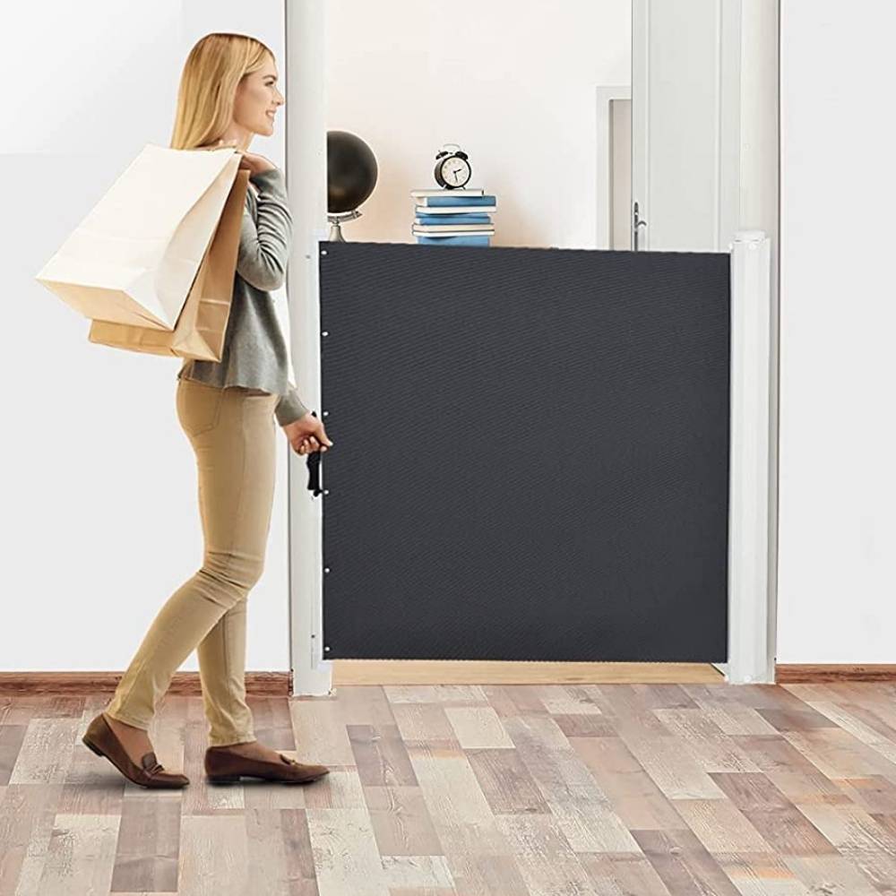 Retractable Dog Gate | Pet Barrier For Home | Retractable Pet Barrier: image 6